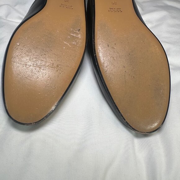 Gucci Princetown Leather Mules Slides in Nero 39 - Picture 14 of 16